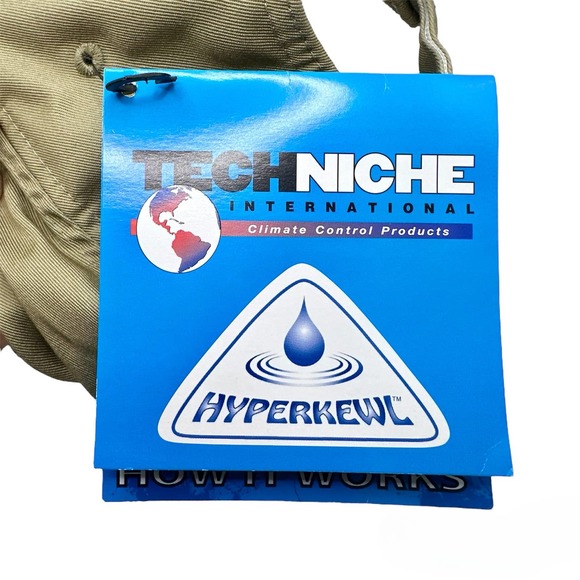 TechNiche | Men | Tan Evaporative Cooling Ranger Cap | One Size - Picture 6 of 13